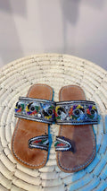 Spiral Strip Sindhi Chappal - 100% Original