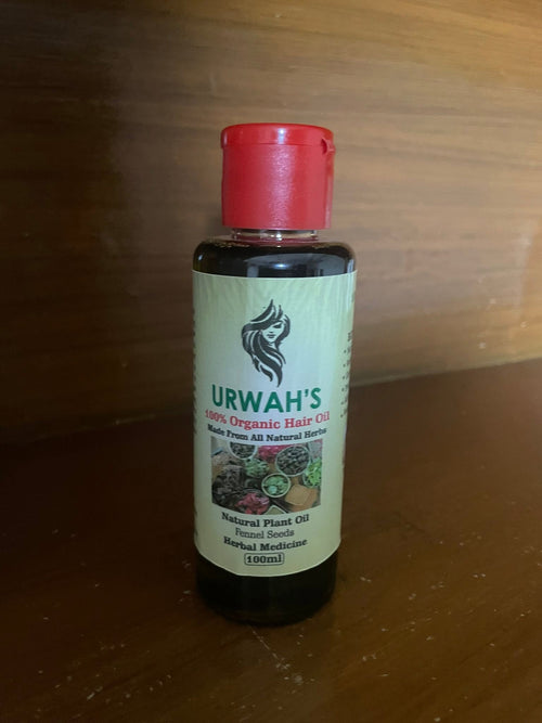 Urwah's Fennel Seed Hair Oil - 100% Organic